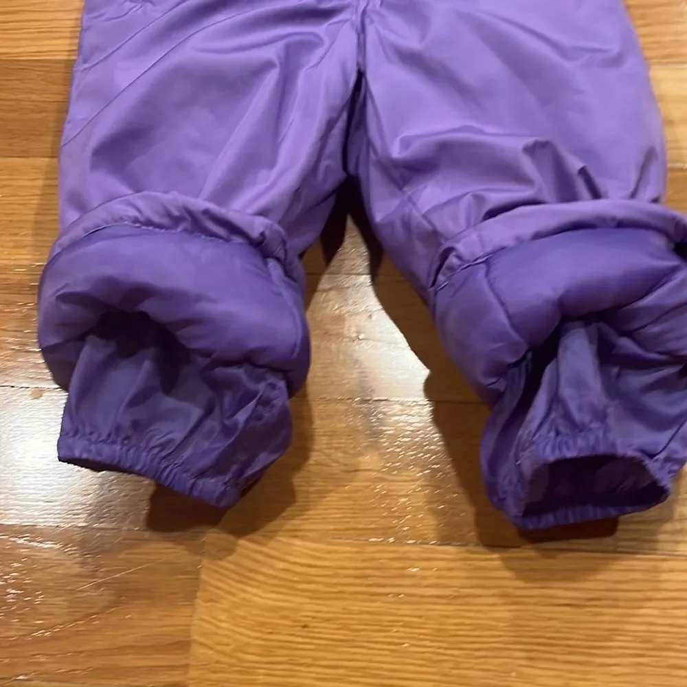 OSHKOSH B’Gosh girls bib snow pants size 24 months.